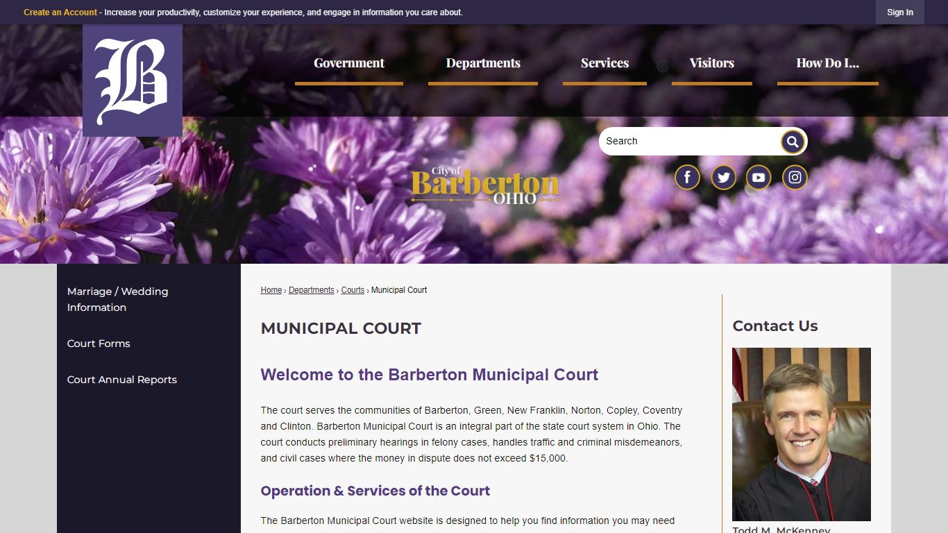 Municipal Court | Barberton, OH